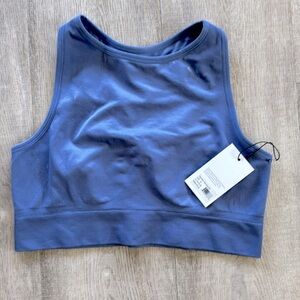 Knix high neck seamless bra ultra blue XL